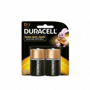 PILA DURACELL D X2 UND. 2