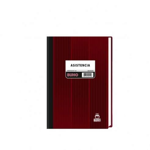 LIBRO ASISTENCIA 200 HJ. BUHO 122
