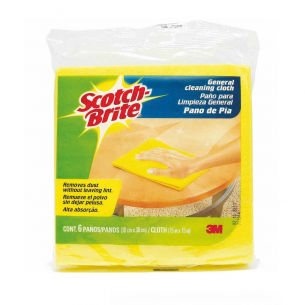 PAÑO MULTIUSO 38X38 CM X6...