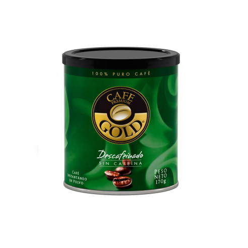 CAFE PREMIUN GOLD 170 GR. DESCAFEINADO