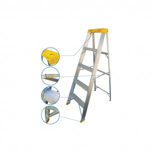 ESCALERA TIJERA DE ALUMINIO...