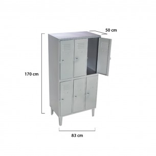 LOCKERS METALICO 3 CUERPO...