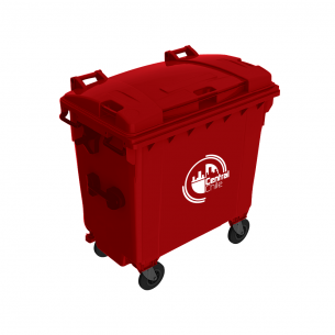 CONTENEDOR 4 RUEDAS 1100...