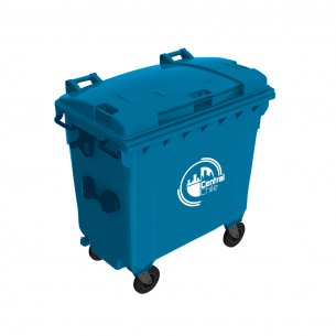 CONTENEDOR 4 RUEDAS 1100...