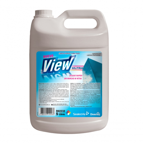 LIMPIADOR VIDRIOS VIEW ULTRA 5 LT....