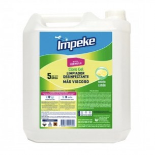CLORO GEL LIMON 5 LT. IMPEKE