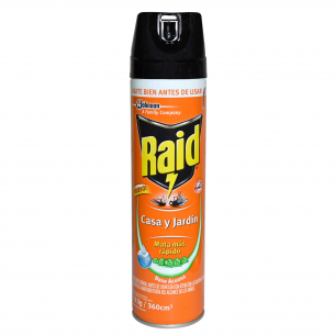 INSECTICIDA RAID CASA Y...