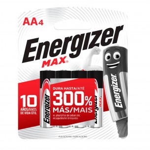 PILA ENERGIZER AA X4 UND.