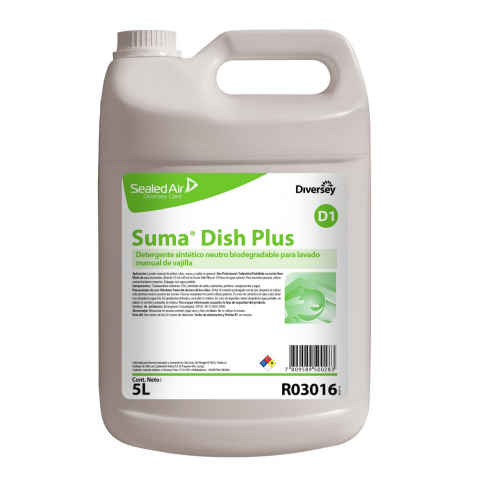 LAVALOZAS SUMA DISH 5 LT. DIVERSEY