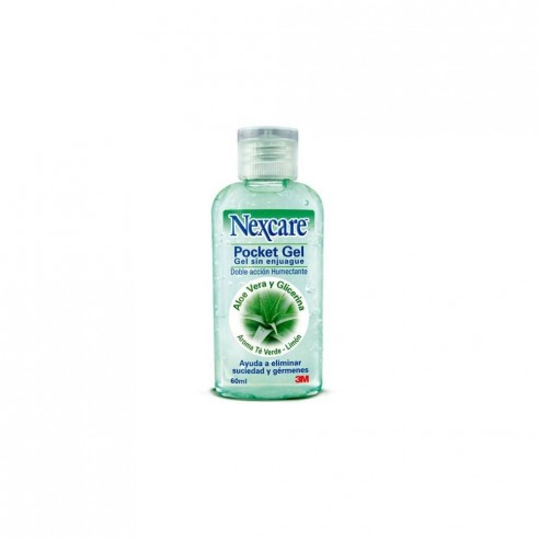 ALCOHOL GEL 60 ML. ALOE SIN ENJUAG. 3M