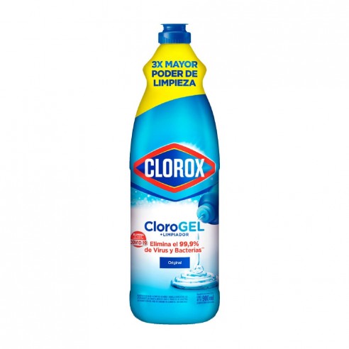 CLORO GEL ORIGINAL 900 CC. CLOROX