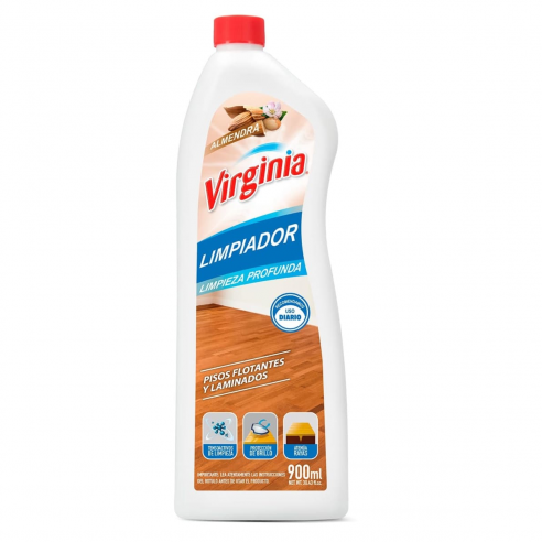 LIMPIADOR PISO FLOTANTE 900 ML. VIRGINIA