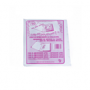 SEPARADOR CARTA 6 DIVIS....