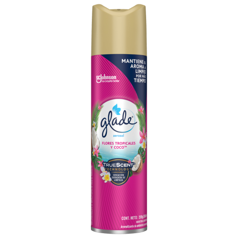 DESODORANTE AEROSOL GLADE FLORES...