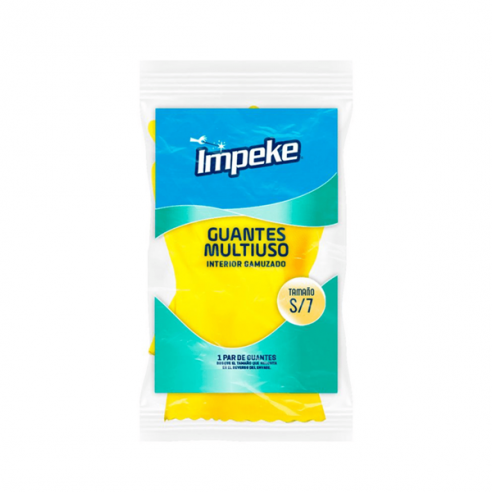 GUANTE GOMA MULTIUSO IMPEKE TALLA S