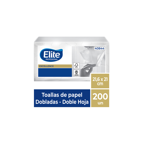 TOALLA PAPEL INTERFOLIADA ELITE DOBLE...