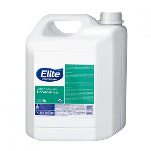JABON LIQUIDO 5 LT. ECONOMICO ELITE...