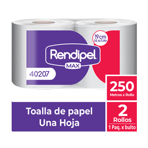 TOALLA PAPEL JUMBO 2X250...