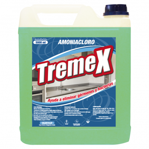 LIMPIADOR BAÑO AMONIACLORO 5 LT. TREMEX