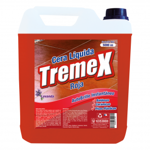 CERA LIQUIDA ROJA 5 LT. TREMEX