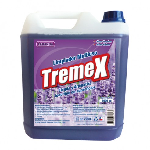 LIMPIADOR MULTIUSO LAVANDA 5 LT. TREMEX