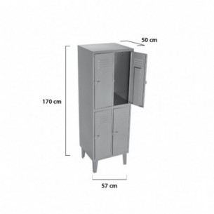 LOCKERS METALICO 2 CUERPO...
