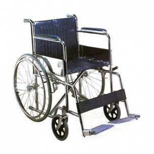 SILLA RUEDA PIES ESMALTADA...