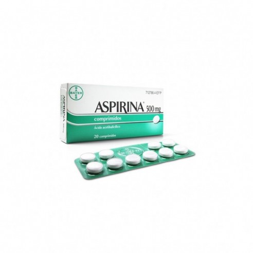 ASPIRINA ADULTO 500 MG. 40 UND. BAYER